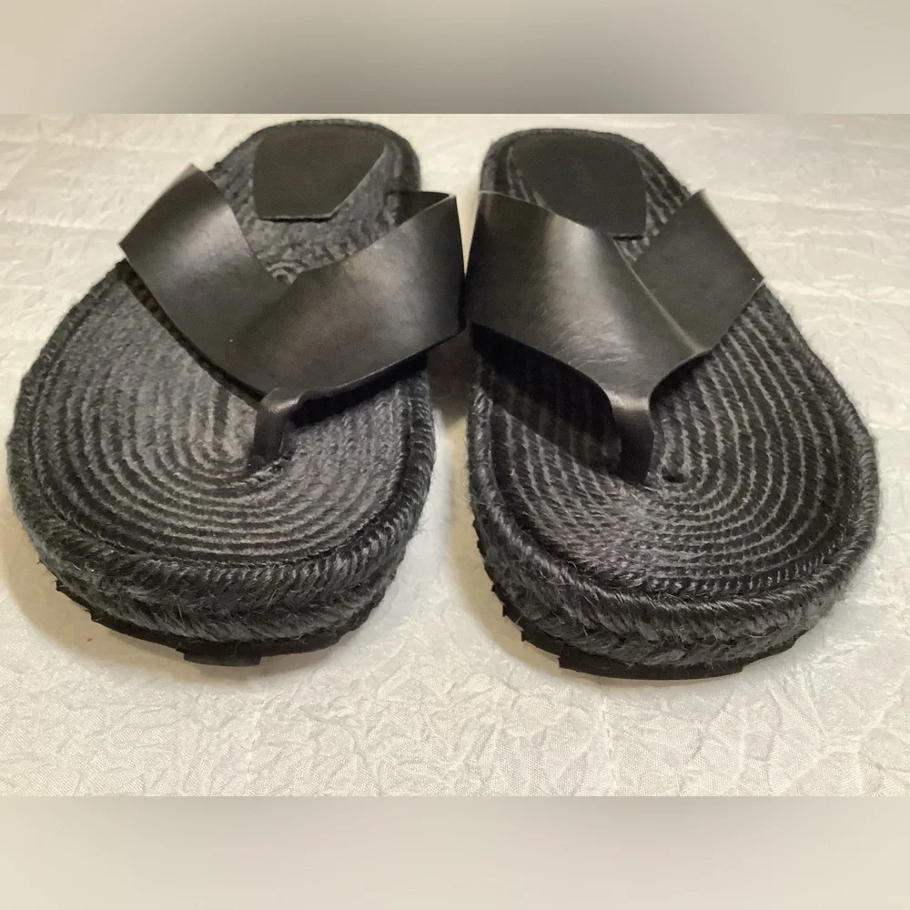 ME + EM leather Slides Size 38 New